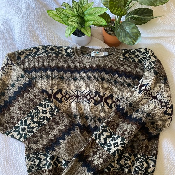 SOLD VINTAGE Era oversized sweater coogi size - Picture 3 of 4